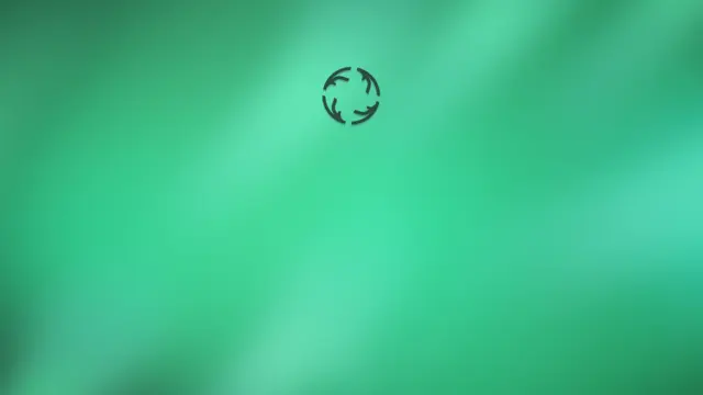 Abstract gradient background with Flyweel branding